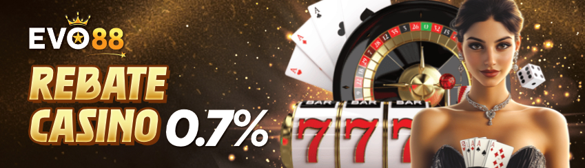 BONUS REBATE CASINO 0.7%