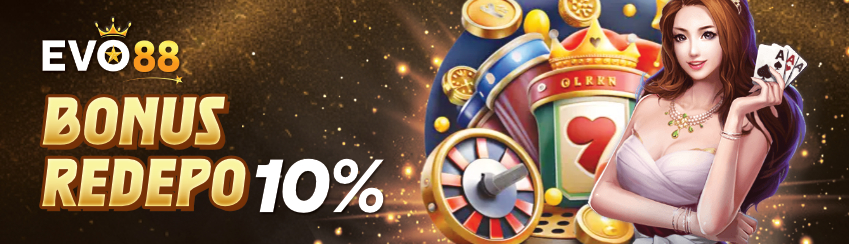 BONUS RE-DEPOSIT SLOT 10%